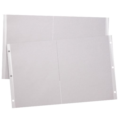 2-Up 90lb Reinforced Edge Paper