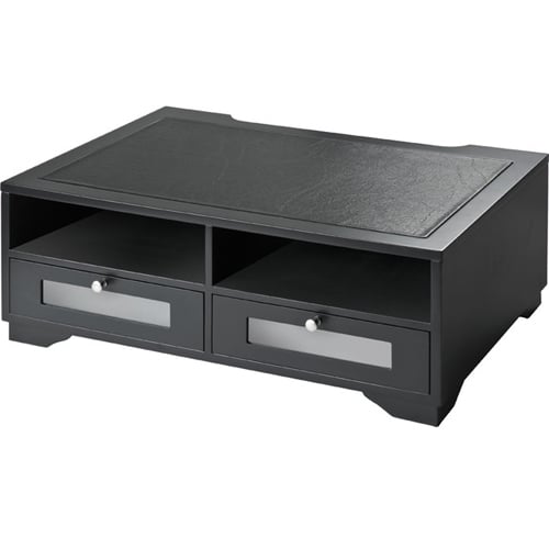 Victor Printer Stand with Shelves and Drawers (Midnight Black) - 1130-5
