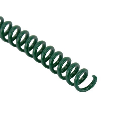 11mm Forest Green 4:1 Pitch Spiral Binding Coil - 100pk