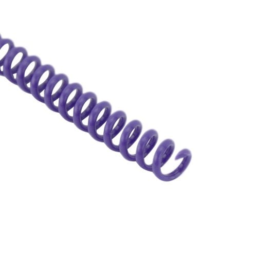 11mm Wynn's Purple 4:1 Pitch Spiral Binding Coil - 100pk