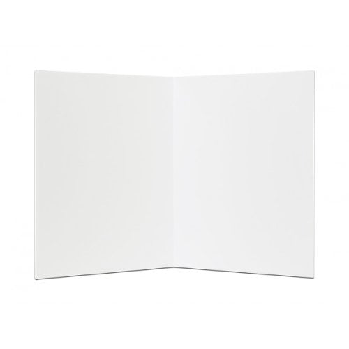 12" x 18" White Foam Bi-Fold Project Boards - 24pk