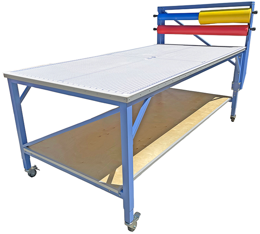 2 Roll Holder Add-On for 4' Rhino Work Table