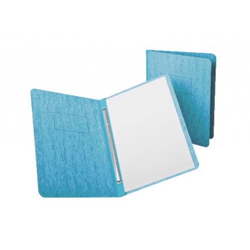 Oxford 3" Light Blue 11"x8.5" PressGuard Side Hinge Report Cover