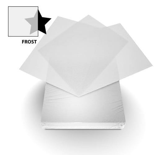 8.5" x 11" Sand Poly 12mil Binding Covers - 100pk (Letter Size)