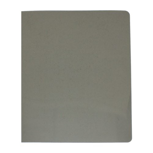 12mil Stripe Transparent Smoke Poly 8.75" x 11.25" Covers (100pk)
