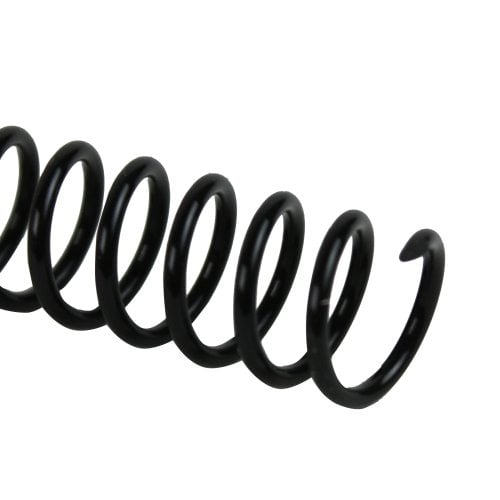 12mm Black 4:1 Pitch Spiral Binding Coil - 10 Boxes (100/Box)