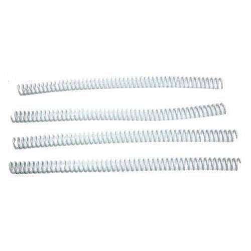 13mm White 4:1 Pitch Spiral Binding Coil - 100pk