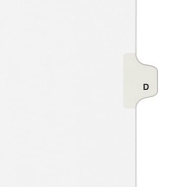 Avery D Individual Legal Index Avery Style Dividers - 01404