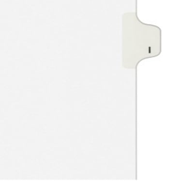 Avery I Individual Legal Index Avery Style Dividers - 01409 - Clearance Sale