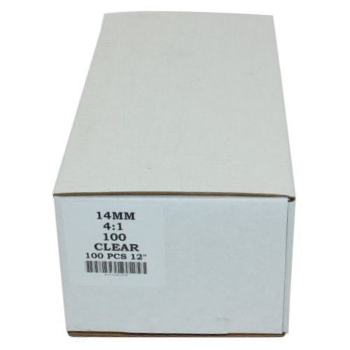 14mm Clear 4:1 Pitch Spiral Binding Coil - 100pk