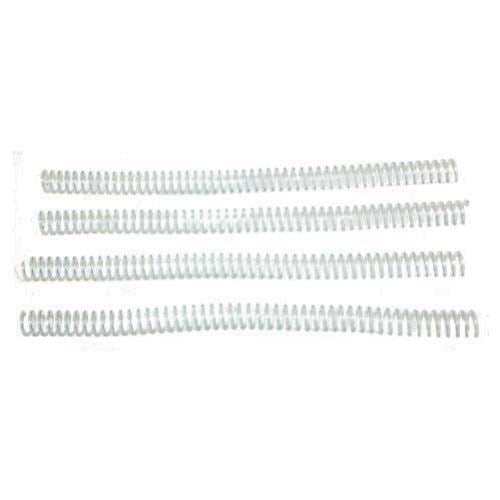 14mm Clear 4:1 Pitch Spiral Binding Coil - 100pk