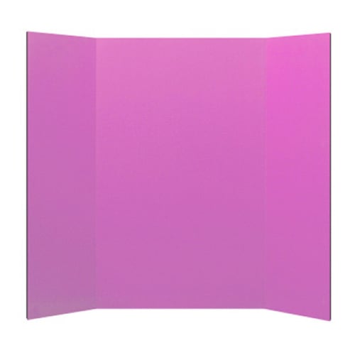 15" x 20" 1-Ply Pink Corrugated Mini Project Boards - 48pk