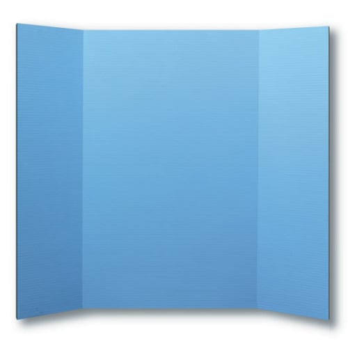 1-Ply Sky Blue Corrugated Project Boards