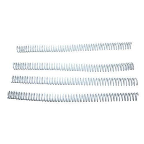 15mm White 4:1 Pitch Spiral Binding Coil - 100pk