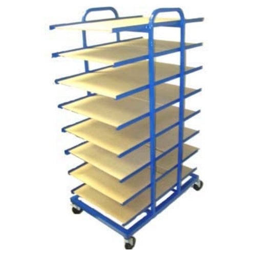 16-Tray 17" x 22" Paper Stock Drying Rack