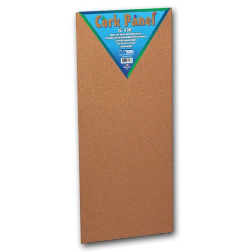 16" x 36" Natural Cork Panels - 12pk