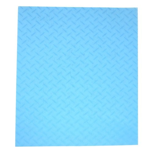 16mil Crystal Embossed Transparent Blue 8.5" x 11" Covers (50pk)