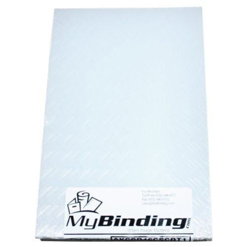 16mil Crystal Embossed Transparent Clear 5.5" x 8.5" Covers (50pk)