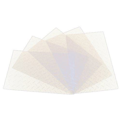 16mil Crystal Embossed Transparent Clear 5.5" x 8.5" Covers (50pk)
