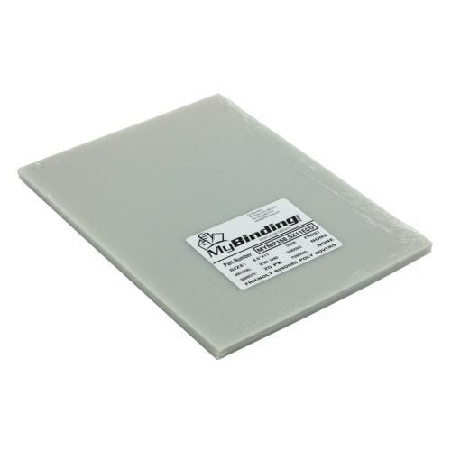 16mil Frost Poly 8.75" x 11.25" Eco Friendly Binding Covers - 25pk