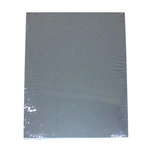 16mil Gray Leather Grain Poly Covers