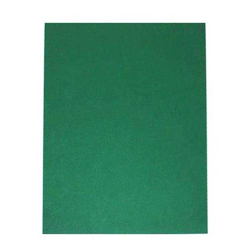 16mil Green Leather Grain Poly 5.5" x 8.5" Covers (50pk)