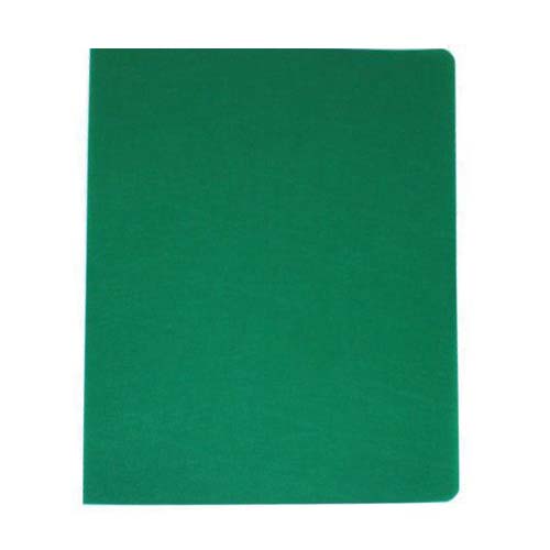 16mil Green Leather Grain Poly 8.75" x 11.25" Covers (50pk)