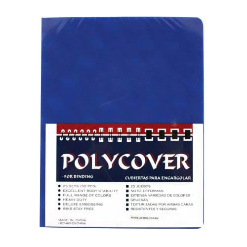 16mil Holographic 3D Blue Covers (50pk)