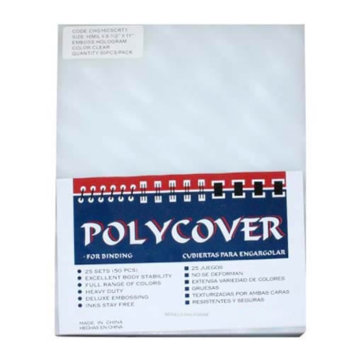16mil Holographic 3D Clear Covers (50pk)