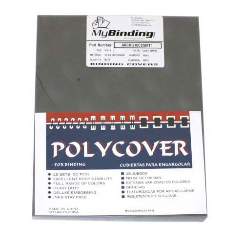16mil Holographic 3D Smoke 8.5" x 11" Covers (50pk)