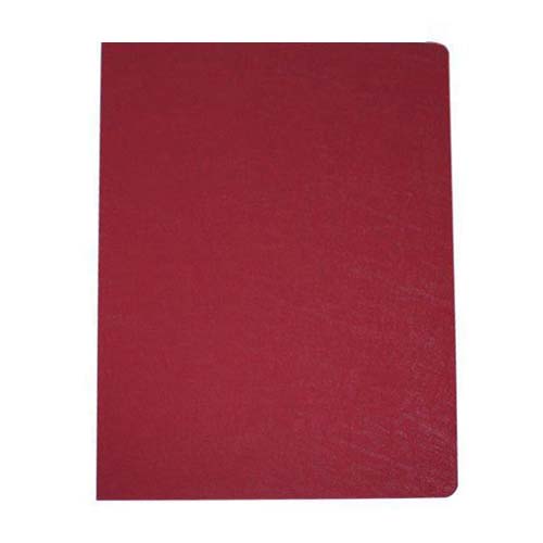 16mil Maroon Leather Grain Poly  8.75" x 11.25" Covers (50pk)
