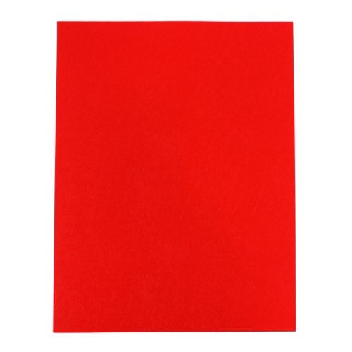 16mil Red Leather Grain Poly Covers