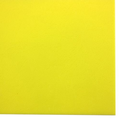 16mil Yellow Leather Grain Poly 8.5" x 11" Covers (50pk)