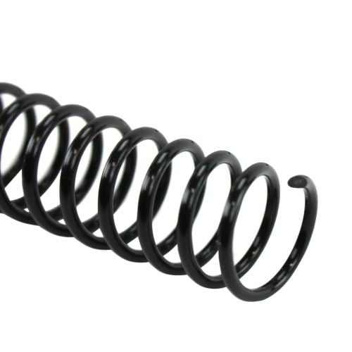 16mm Black 4:1 Pitch Spiral Binding Coil - 100pk