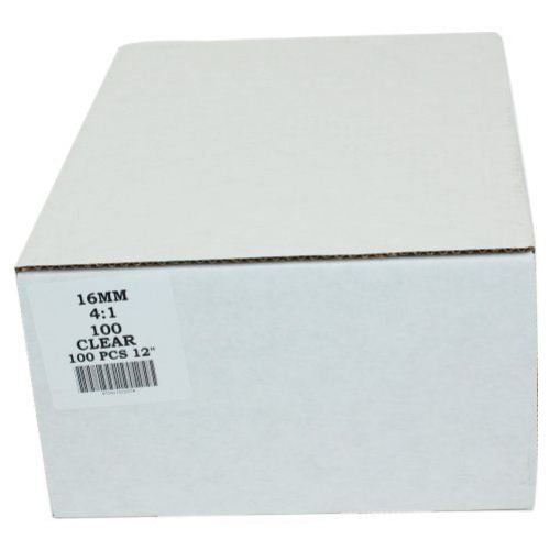 16mm Clear 4:1 Pitch Spiral Binding Coil - 100pk