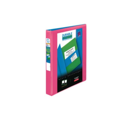Avery 1" Assorted Two Tone Durable Slant Ring View Binders 12pk - 17191