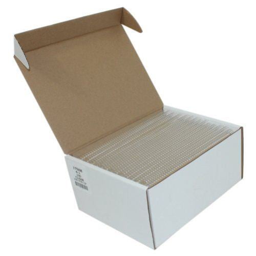 17mm Clear 4:1 Pitch Spiral Binding Coil - 100pk