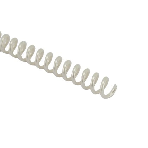 17mm Pearl 4:1 Pitch Spiral Binding Coil - 100pk