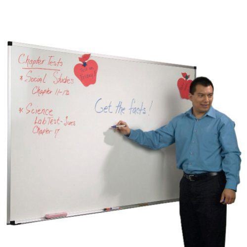 Best-Rite 3' x 5' ABC Porcelain Steel Dry-Erase Markerboard