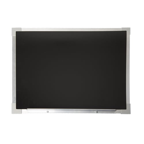 24" x 36" Aluminum Framed Black Dry-Erase Board