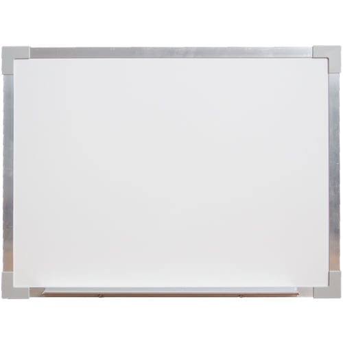 18" x 24" Aluminum Framed White Dry-Erase Board