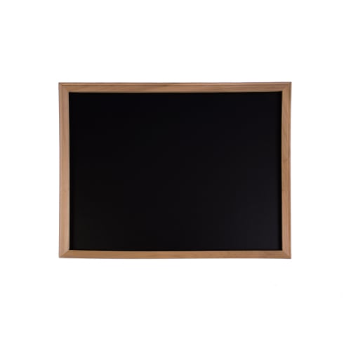 18" x 24" Wood Framed Black Dry-Erase Board