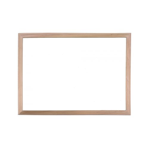 18" x 24" Wood Framed Magnetic Steel Dry-Erase Board