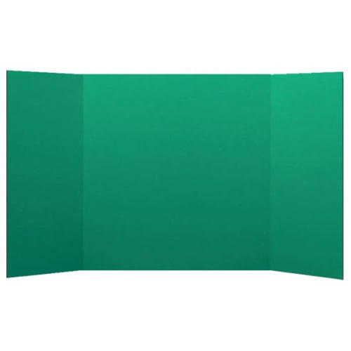 18" x 48" 1-Ply Green Corrugated Project Boards - 24pk