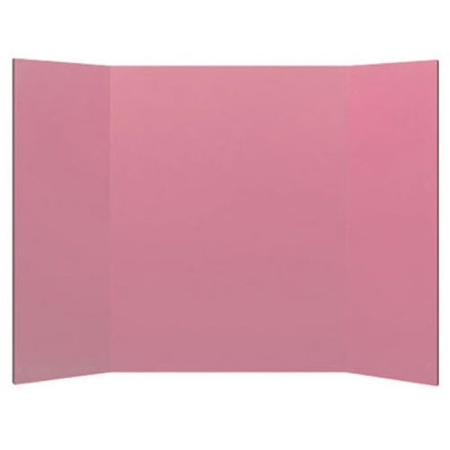 18" x 48" 1-Ply Pink Corrugated Project Boards - 24pk