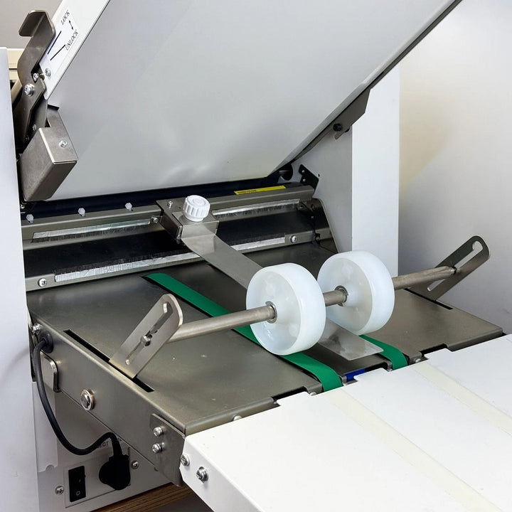 MBM 1800S Automatic Programmable Air Feed Tabletop Paper Folder