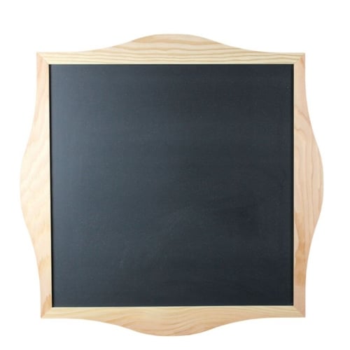 Design Your Own Wood Framed 29" x 29" Black Chalkboard - 18322