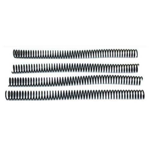 18mm Black 4:1 Pitch Spiral Binding Coil - 100pk