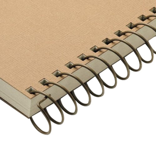 Carl 18mm Brown Steel 3:1 Spiral Wire Coil - 3pk