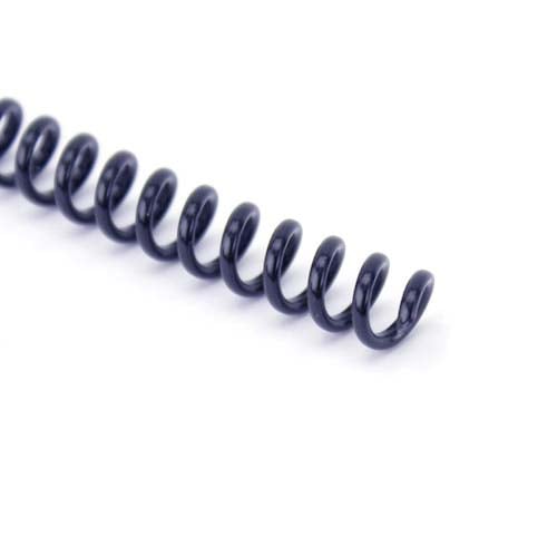 18mm Navy 4:1 Pitch Spiral Binding Coil - 100pk